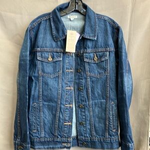 Albion Fit Park City Denim Jacket Women’s Medium NWT